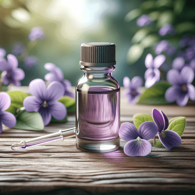 روغن گل بنفشه min